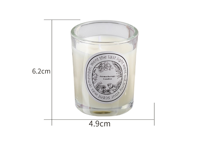 Manufacturer Wholesale Luxury Glass Scented Soy Candles Set For Home Decoration