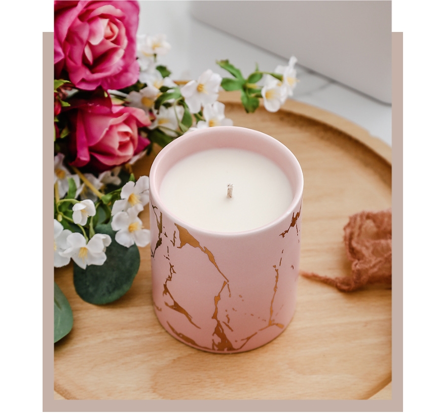 Luxury scented candle