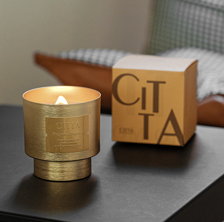 Luxury Gold Scented Candle