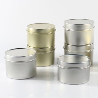 Metal Candle Container Tins