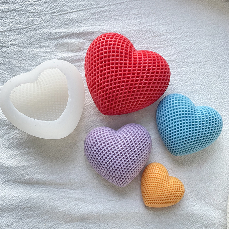 Heart Shape Silicone Mould