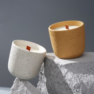 Cement Cup Scented Candle