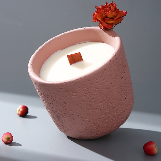 Cement Cup Scented Candle